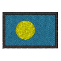 Nášivky vlajka Palau