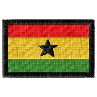 Nášivky Vlajka Ghana