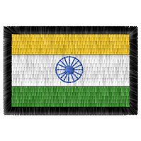 Nášivky Vlajka Indie