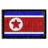 Nášivky Vlajka Severní Korea