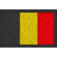 Nášivky Vlajka Belgie