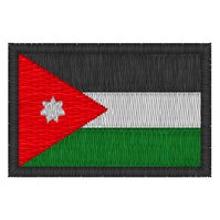 Nášivky vlajka Jordánsko
