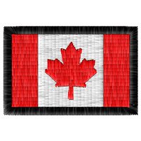 Nášivky Vlajka Kanada