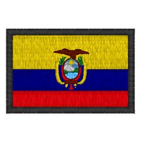 Nášivky vlajka Ekvádor