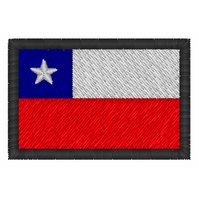 Nášivky Vlajka Chile
