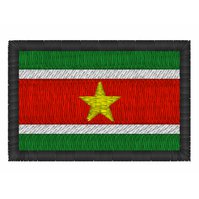 Nášivky Vlajka Surinam