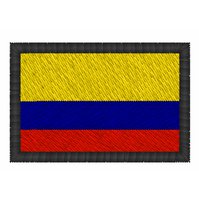 Nášivky Vlajka Kolumbie