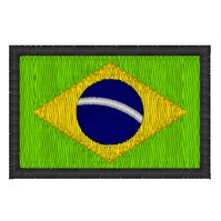 Nášivky Vlajka Brazílie