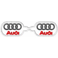 Klíčenka Audi kruhy