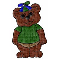 Nášivky Medvěd s čepicí