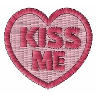 Nášivky Srdce Kiss Me