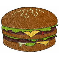Výšivka Hamburger