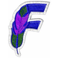 Nášivky Monogram "F"
