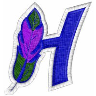 Nášivky Monogram "H"